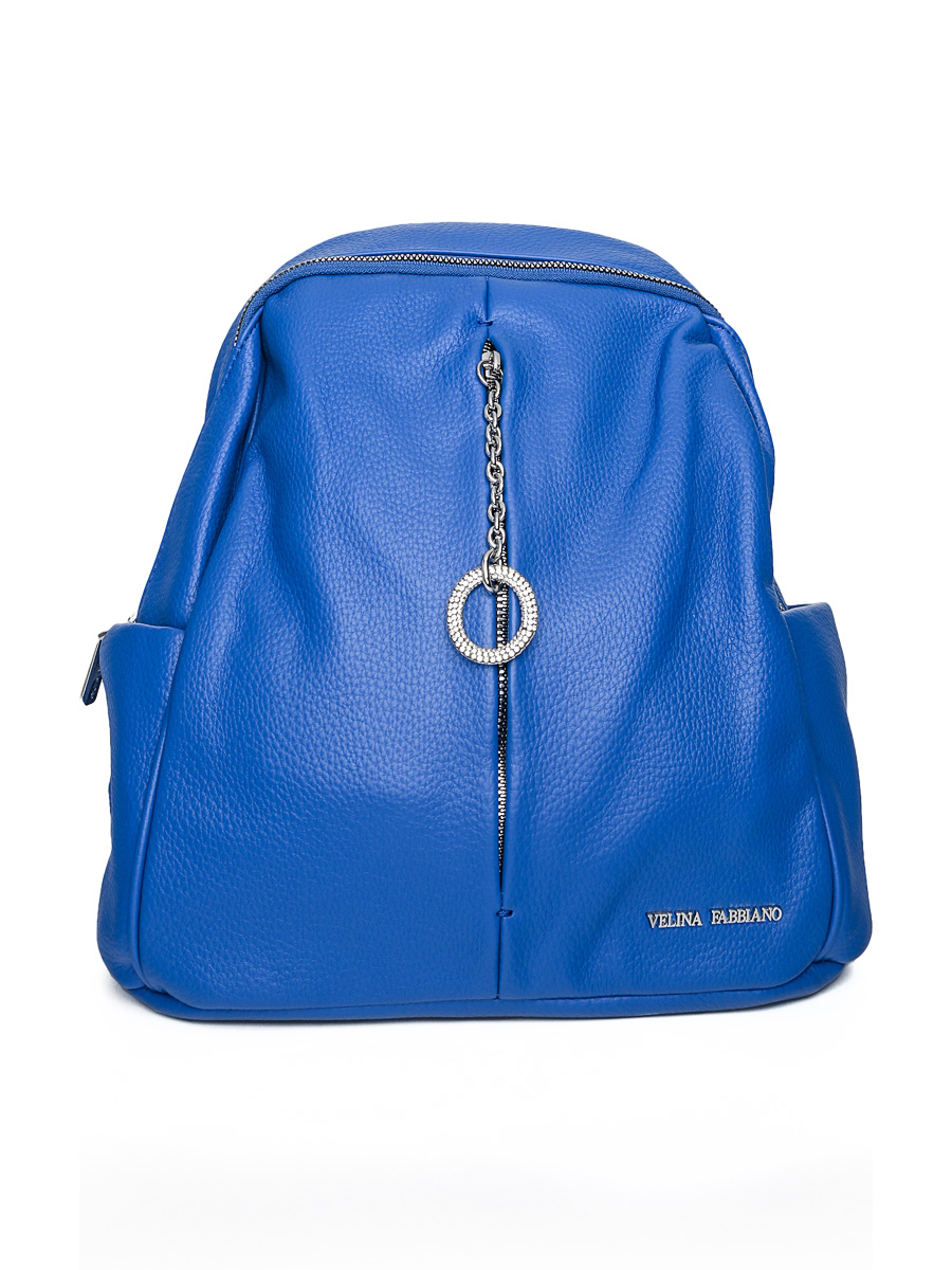 Рюкзак синий с боковыми карманами